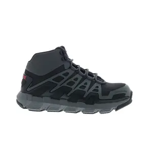 Wolverine Rev Vent DuraShocks FLX CarbonMax Mid Mens Gray Work Boots
