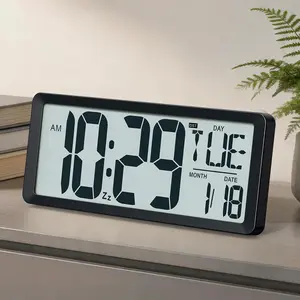 14.5in Multi-Function Digital Clock | For Classroom/Office/Gym | Night Light Included