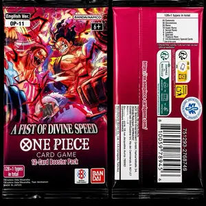 One Piece OP-11 A Fist of Divine Speed - Booster Pack - English