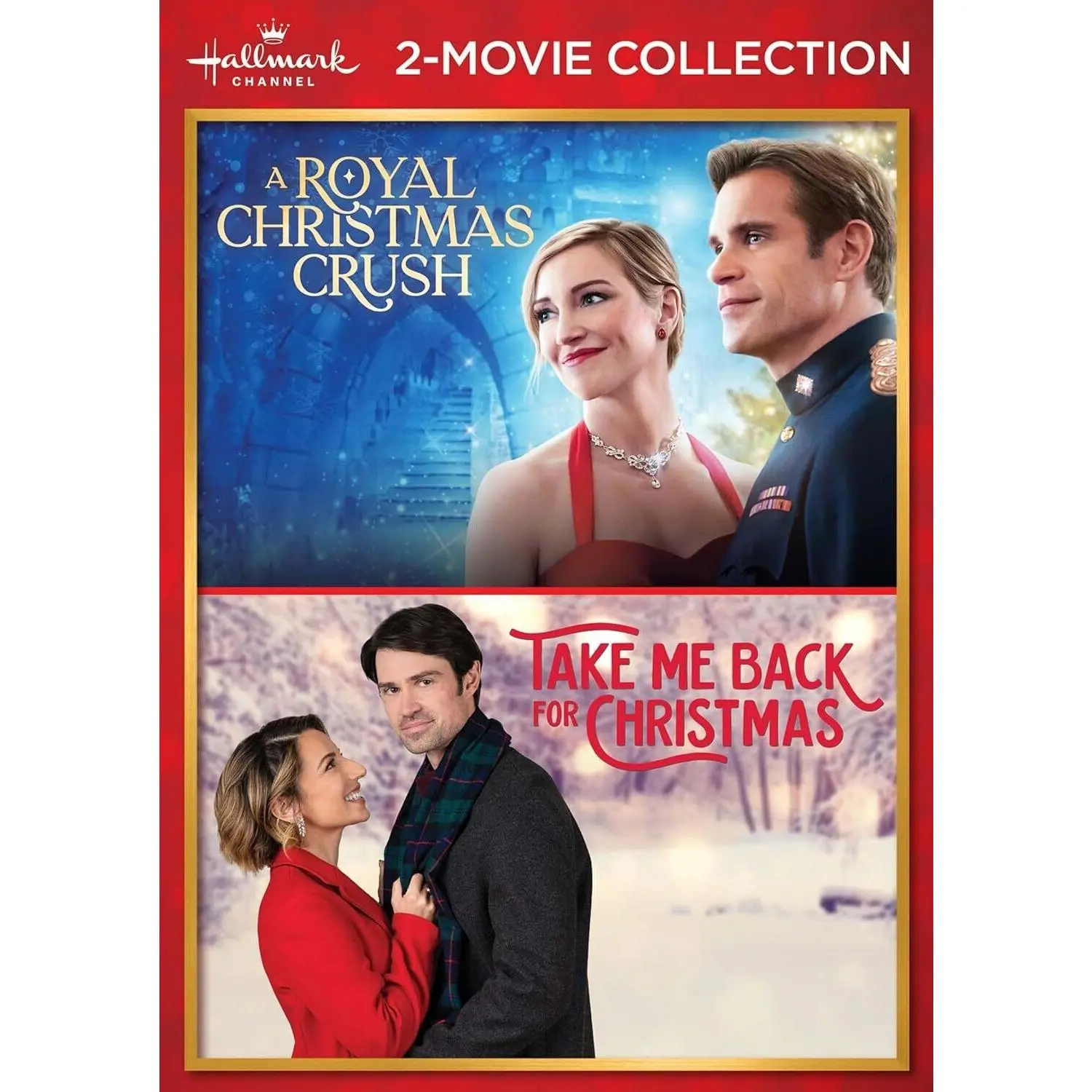 Hallmark Channel 2-Movie Collection: A Royal Christmas Crush / Take Me Back for Christmas  [DVD Video Disc]