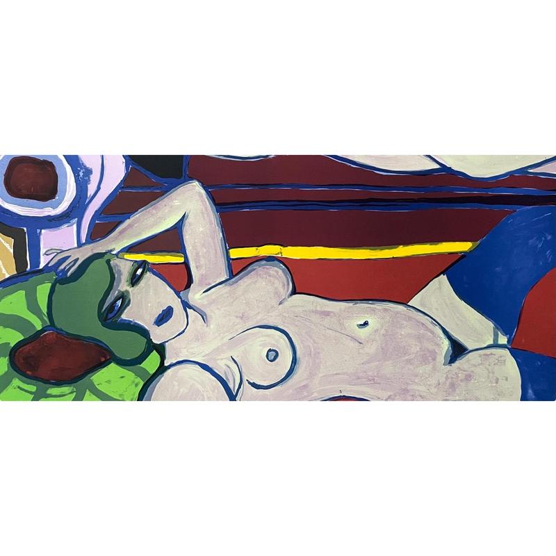Guillaume Cornelis van Beverloo, Corneille, Les Deux Amies, Limited Edition Lithograph