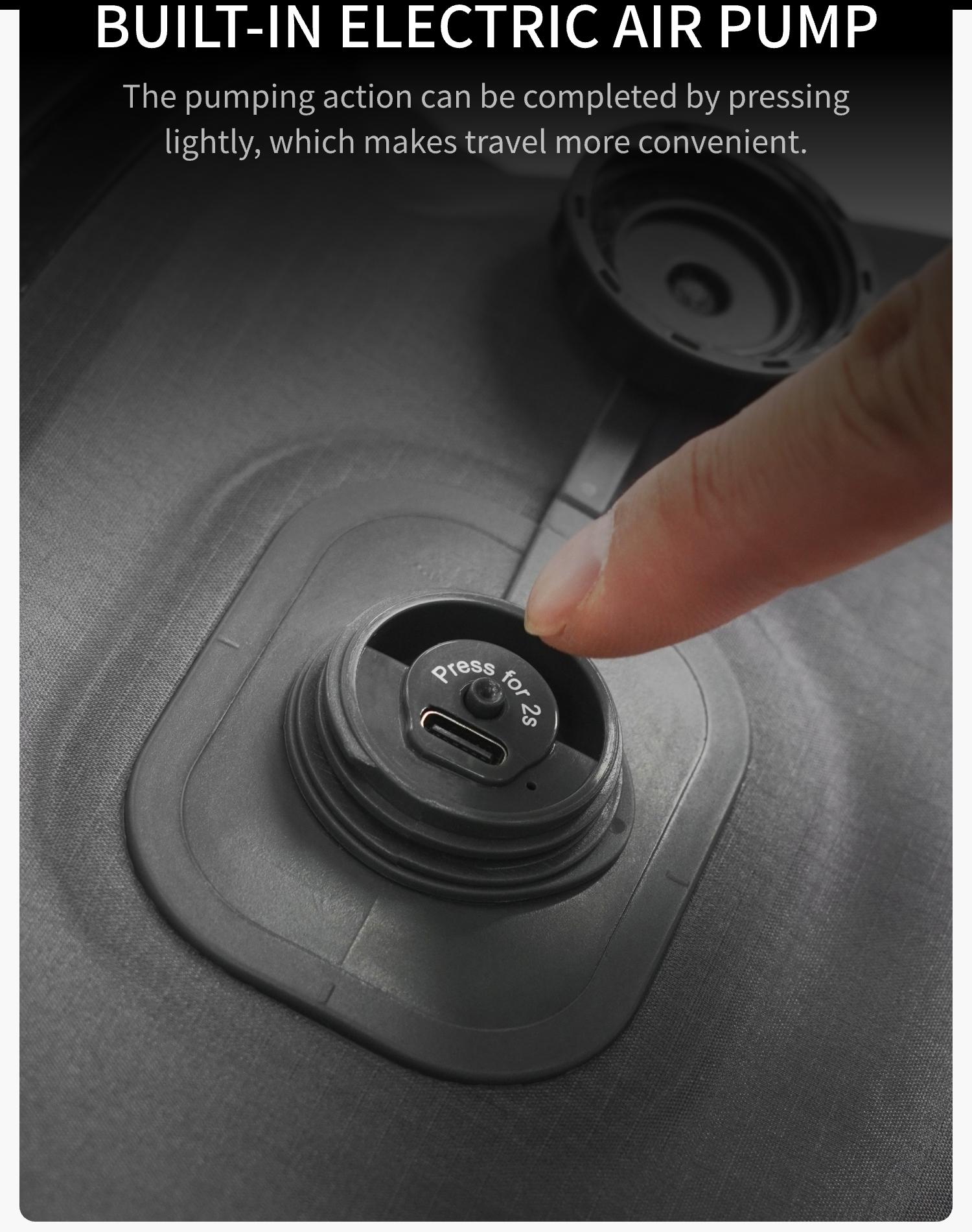 【CHAOFANJI】4-pack/Integrated vacuum bag/Automatic vacuum bag/Comes with rechargeable air pump/Travel compression bag