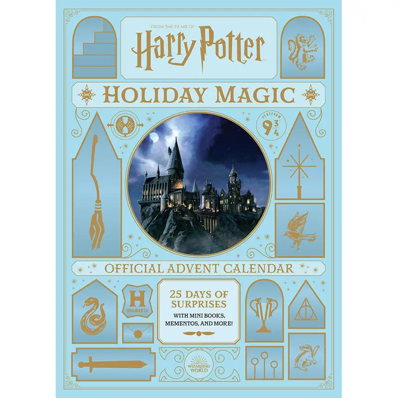 Harry Potter Official Advent Calendar - 25 Days of Surprises, Countdown to Christmas (December 1st Through 25th, Suitable for All Ages)