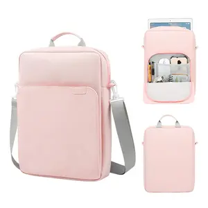 Large Capacity Tablet Storage Bag, 1 Count Portable Business Tablet Handbag, Cross-body Bag for Carrying Tablets When Out, Home Organizer, Tablet Sleeve Pouch