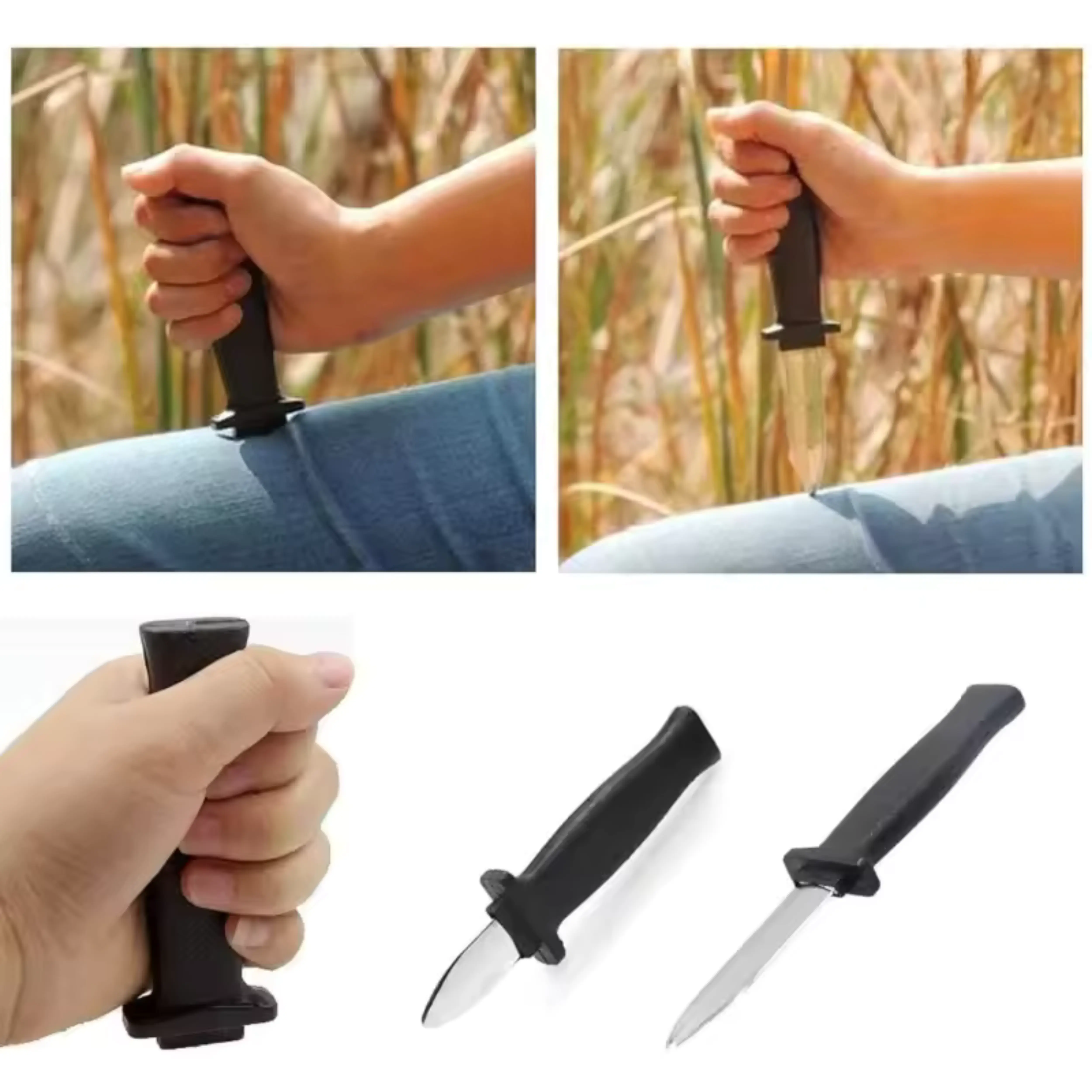 Retractable Fake Knife Prank – Novelty Trick Prop