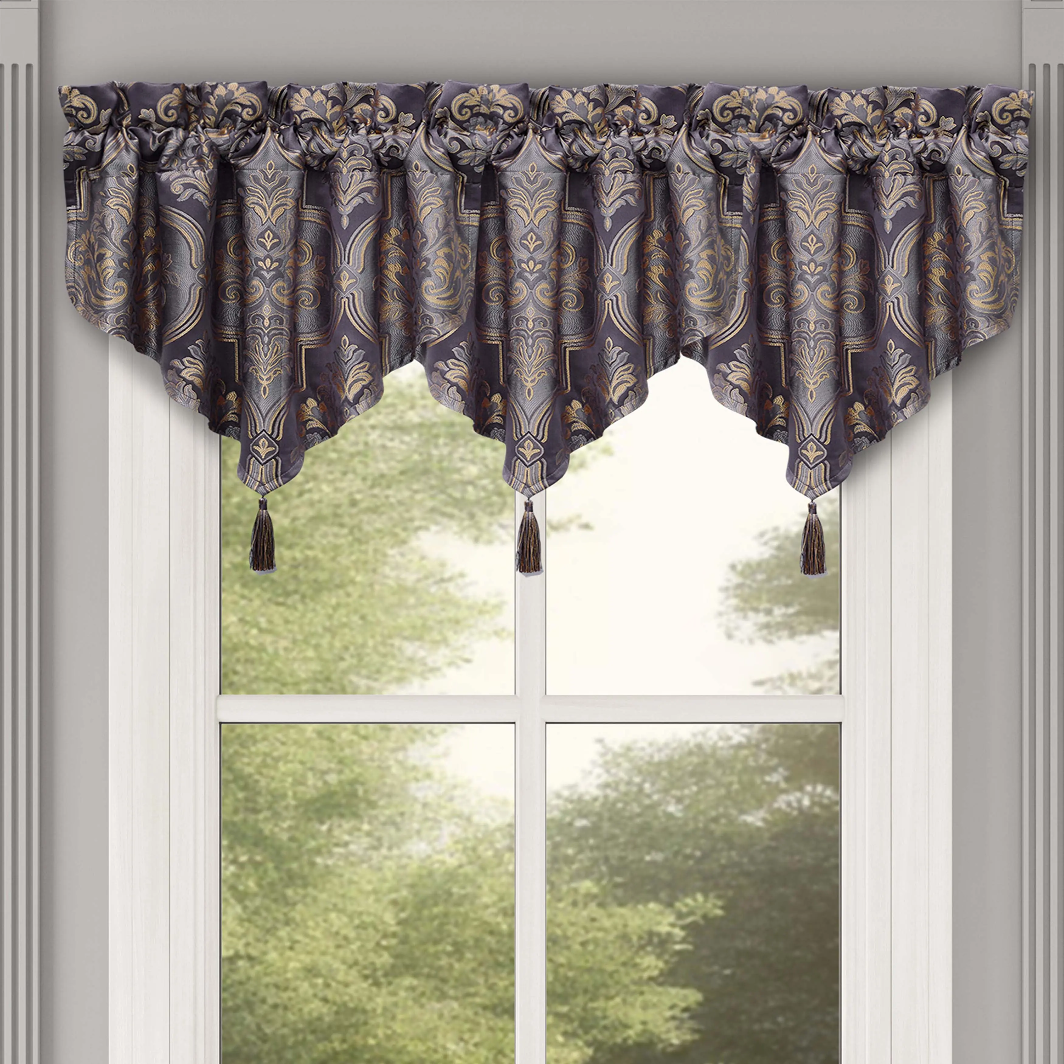 Manchester Lavender Ascot Window Valance