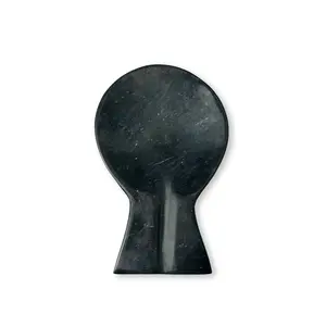 Marmor Krafts Handmade Marble Spoon Rest - Spatula, Fork, Ladle & Utensil Holder for Kitchen Countertop - Natural Stone, Multipurpose, Easy to Clean, Unique Housewarming Gift Aesthetic