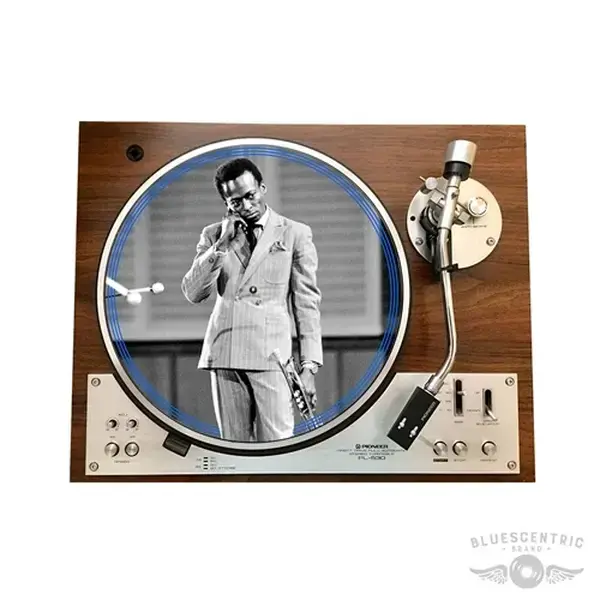 Graphic Miles Davis Turntable Slip Mat