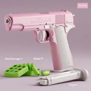 Non-Functional 1911 Carrot Gun, Realistic Colt Model, Stress Relief Toy, Child-Friendly, Non-Shooting Handgun Replica