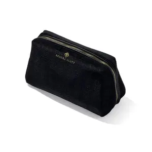 Kendra Scott Large Filigree Cosmetic Case - Black