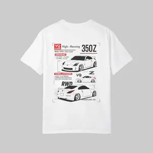 JDM Car 350Z T-Shirt Sweatshirt Hoodie 2 Sided, Cool Car Tee, Unisex Vintage Style, Car Enthusiast Apparel