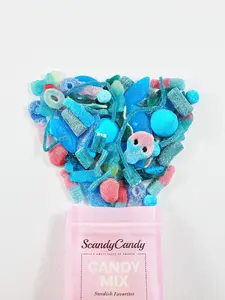 1lb Blue Mix - ScandyCandy Sweet & Sour Swedish Candy Mix