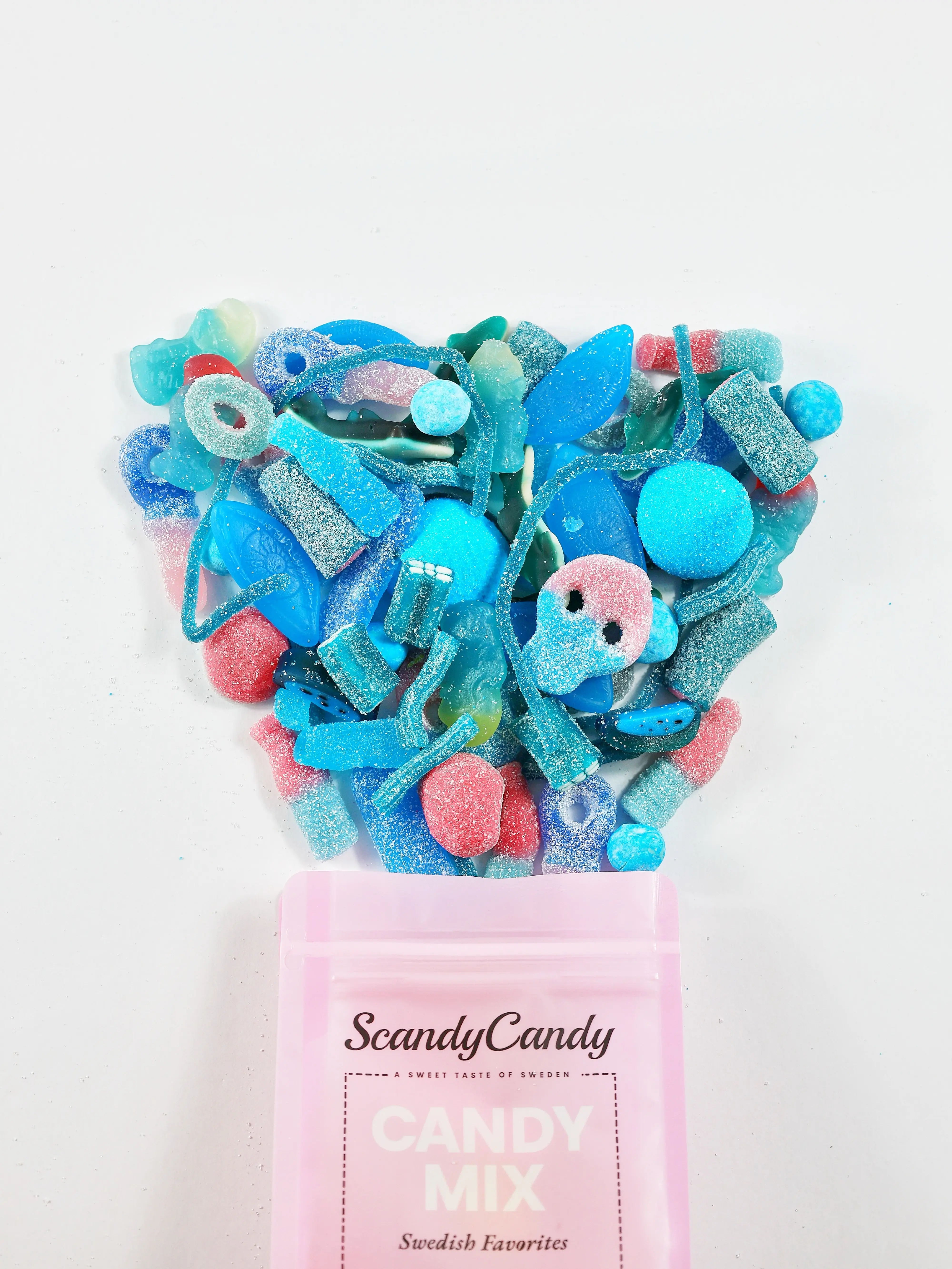 1lb Blue Mix - ScandyCandy Sweet & Sour Swedish Candy Mix 1lb Blue Mix - ScandyCandy Sweet & Sour Swedish Candy Mix