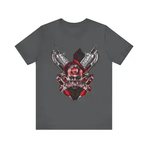 Unisex Jersey Short Sleeve Tee Casual Classic Cotton Fabric Menswear Soft Top Athletic
