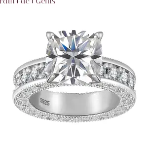 JJ CHIC 3CT Round Cut Solitaire Ring, Promise Ring, 5A Cubic Zirconia Engagement Ring for Women