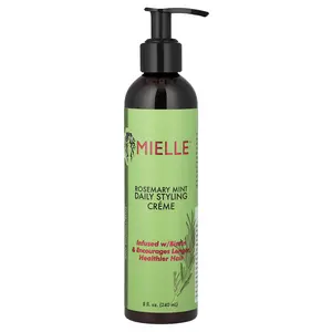 Mielle Daily Styling Creme, Rosemary Mint, 8 fl oz (240 ml)