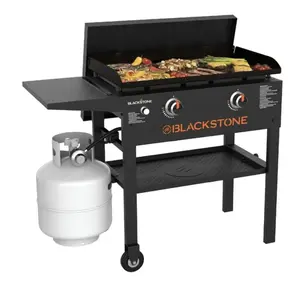 Original 2-Burner 28" Propane Omnivore Griddle with Hard Cover