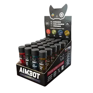 Aimbot Energy Boost 24-Pack – Focus & Fuel | Sugar-Free | Zero Calories | 300mg Caffeine + Nootropics