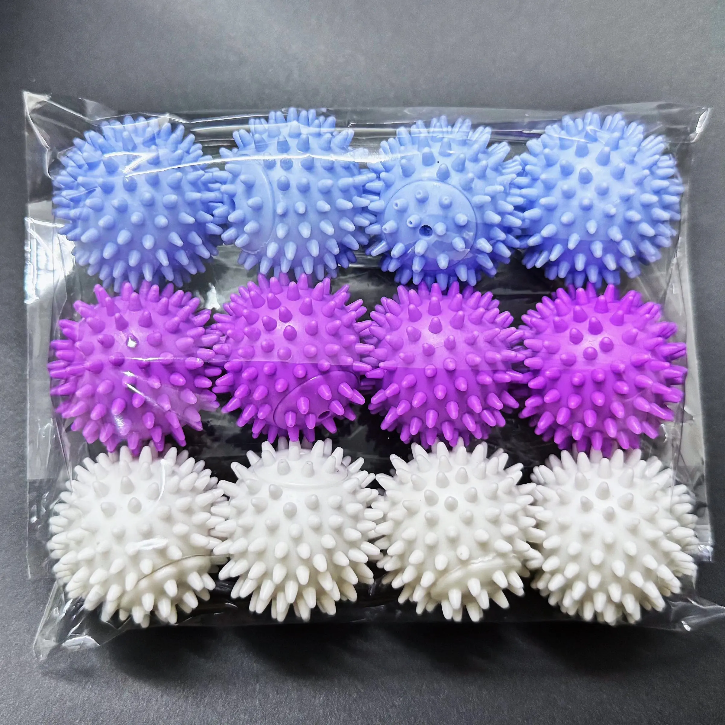 Reusable Magic Laundry Balls, Softener & Stain Remover, Durable PVC, Various Colors, Safe for Fabrics, Enhances Water Swirls, Wash Ball