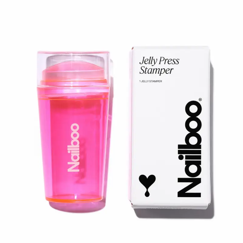 Nailboo Jelly Stamper Tool - Essential Nail Art Tool for French Designs - Nailboo Logo Nailboo Jelly Stamper Tool - Essential Nail Art Tool for French Designs - Nailboo Logo