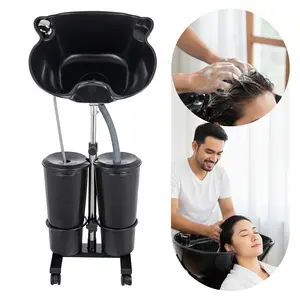 Adjustable Height Shampoo Basin for Wheelchair Patients Home Care Bathroom Use