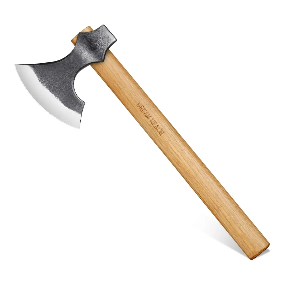 Dream Reach Garden Axe,Hand Forged Axe for Adults for Garden,Perfect Gift Woodworking Tools Hand Tools