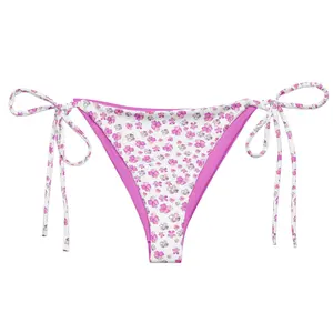 Blush Pink string bikini bottom