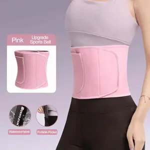 Sweat Band Waist Trainer Belt for High Intensity Training & Gym Workouts, Heat Trapping Sweat Enhancing, Abdomen Toning, Comfortable Fit, Non-Slip Design, Home Gym Fitness Equipment  Trainer Tummy Control Band Adjustable Women's