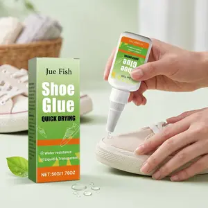 Easy-To-Use Shoe Glue (50g), Repair Cracked Shoes, Non-Sticky Application, Durable and Long-Lasting, Multi-Purpose Shoe Adhesive