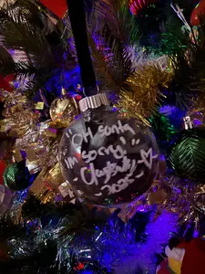 lump of coal clay baby 2025 ornament