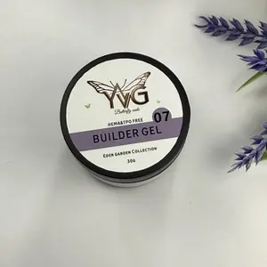 YVG Butterfly Builder Gel 07 HEMA&TPO Free Eden Garden Collection 30G Nail Art Enhancement