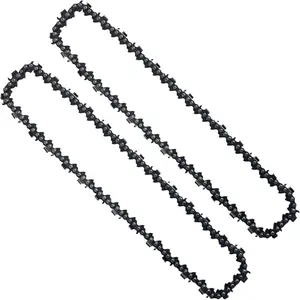 2PC 10-inch Replacement Chain for Greenworks PS80L210, PS80L00, PS60L210, PS60L00, PS60L01, PS60L211 Pole Saw