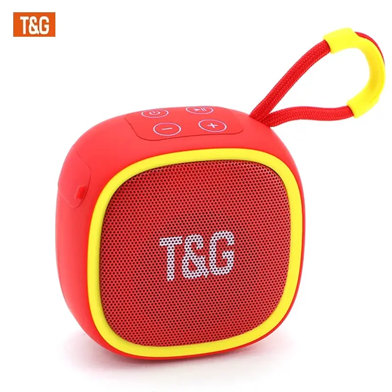 TG659 Portable Wireless Speaker, IPX4, 3W Output, Type-C Charging, Compatible with Smartphones/Tablets/TV, Ideal for Pool Parties, Beach, Camping & Travel, Camping Accessories | Modern Speaker Design | Durable Build Quality, Portable Speakers