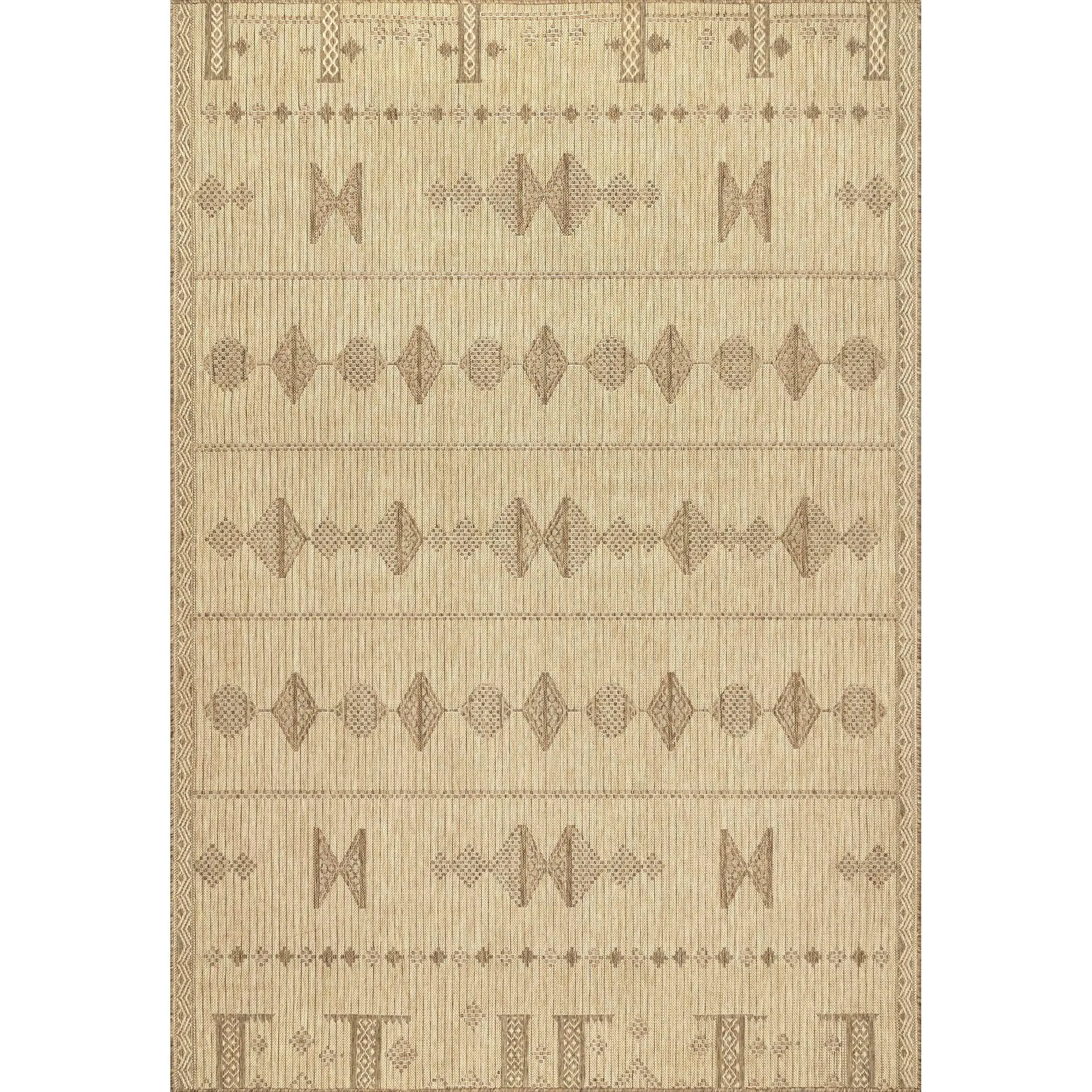 Alexandra Aztec Bold Graphics Indoor/Outdoor Patio Area Rug for Home Decor, Patio Rug, Home Decor Rugs