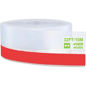 2026  Weather Stripping Door Seal, Glass  Shower Door Seal Strip, Window Weather Stripping for Doors Windows and Shower Glass Gaps, 33 , Clear, 45MM