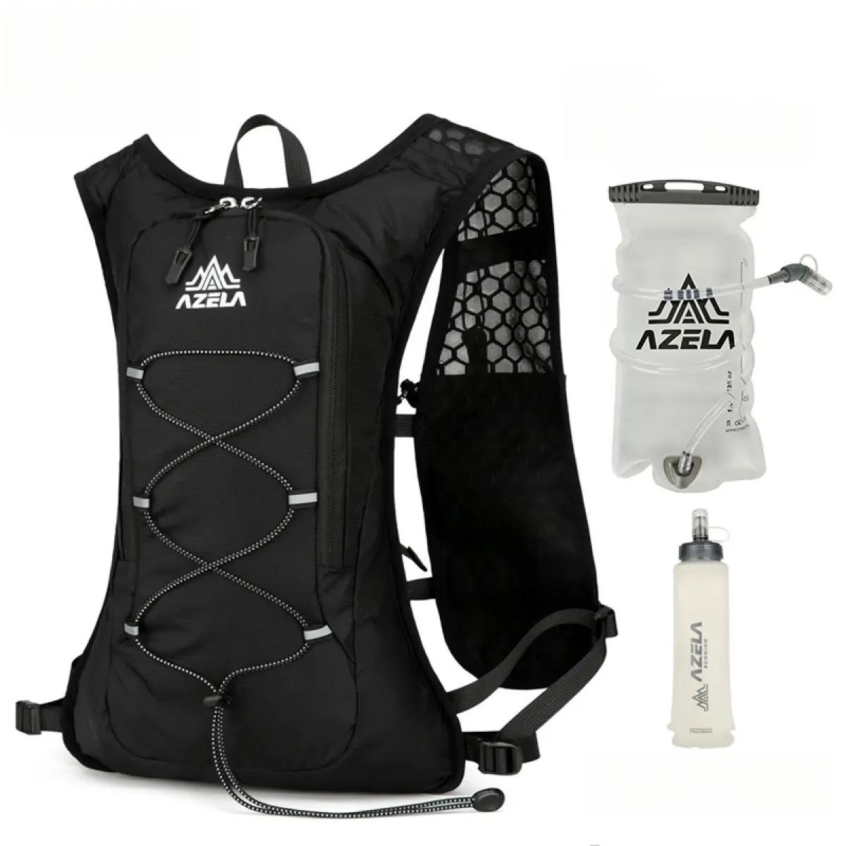 Hydration Vest Backpack 1.5L Water Bladder  Lightweight Bounce-Free Running Pack for Trail Running Marathon Cycling Men Women Sport Training "design sense" "fashion" "advanced"