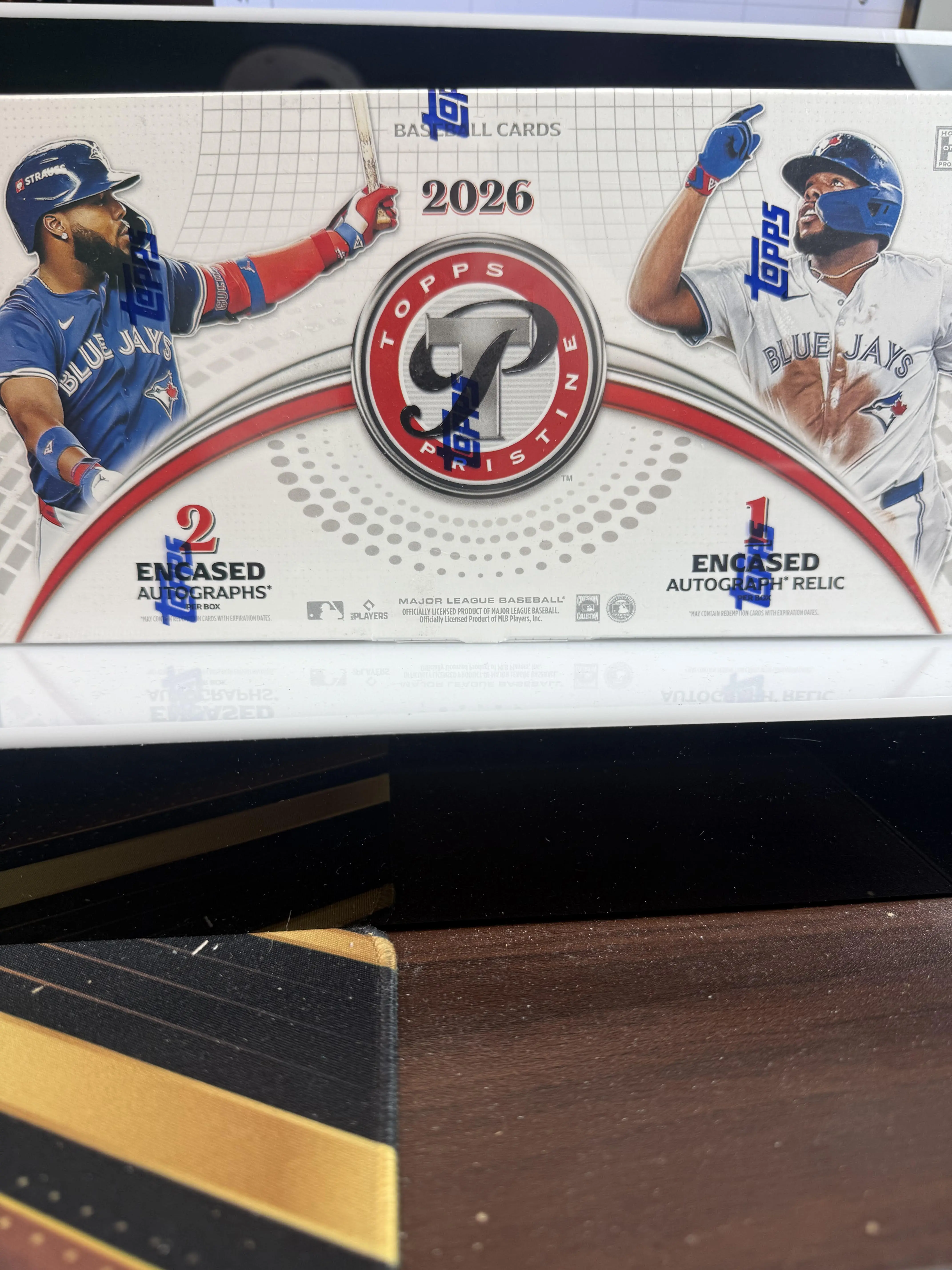 2026 Topps Pristine Baseball Hobby Box (2 Encased Autos) (1 Encased Relic Auto)