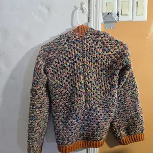 autumn hexagon sweater