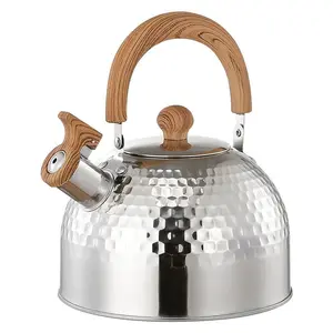 Whistling Kettle with Anti-Scald Handle, Food Grade Stainless Steel, Rustproof Design, Ideal for Home Use, Perfect for Brewing Tea