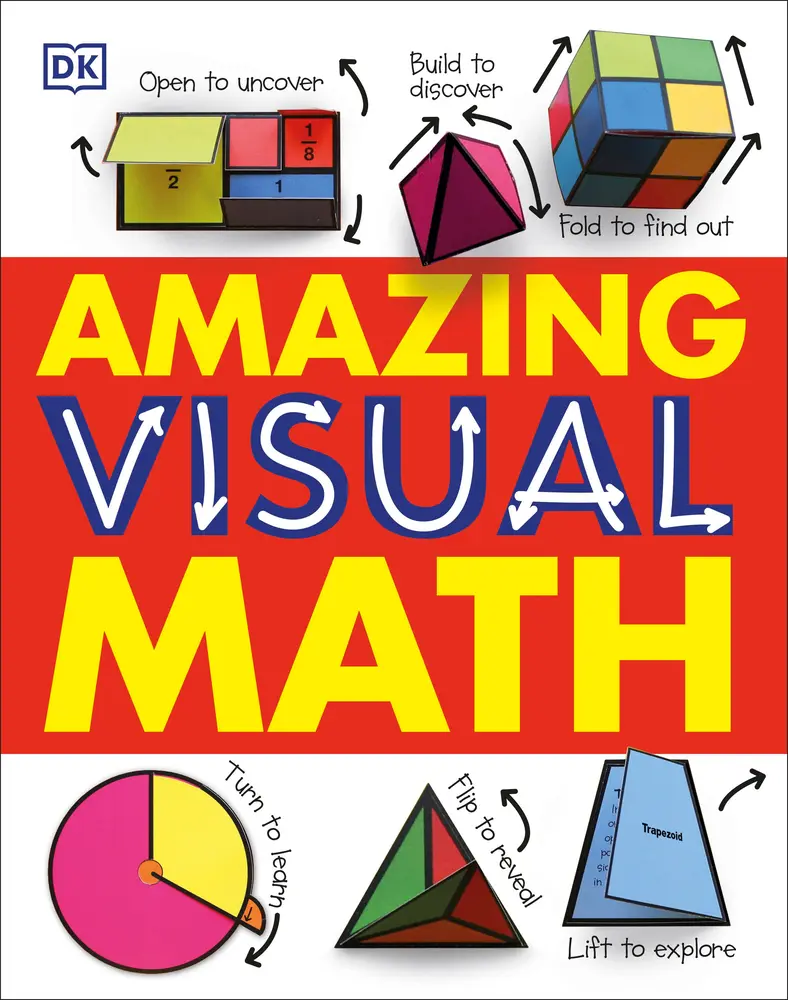 USED Book - Amazing Visual Math by DK (Hardcover) - english