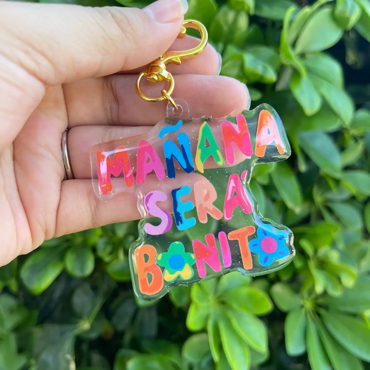 Mañana será bonito Key Chain
