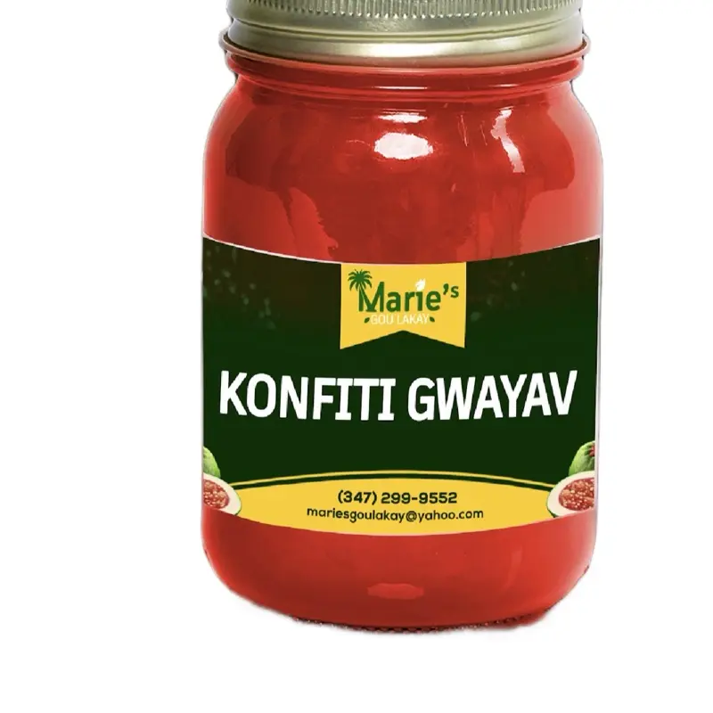 KONFITI GWAYAV /GUAVA JAMS KONFITI GWAYAV /GUAVA JAMS