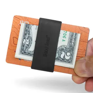 Grifiti Band Joes Vertical Wallet Bands 2.25 x 1.25 Inch - Minimalist Silicone Rubber Band Wallet for Cards, Cash, and Front Pocket Carry