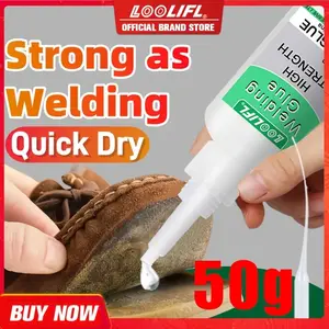 4PCS Heavy-Duty Welding Glue, High Strength Glue – Industrial-Grade Oily Adhesive Gel for Instant, Strong Bonding on Metal, Plastic, Wood, Glass, Rubber, Leather – Fast-Drying, Waterproof, Versatile Repair Tool for Home & Professional Use
