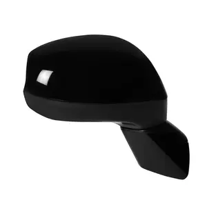 2012-2015 Honda Civic Glossy Black 3-Pin Power Adjustable Side Mirror - Passenger Side Only 2012-2015 Honda Civic Glossy Black 3-Pin Power Adjustable Side Mirror - Passenger Side Only