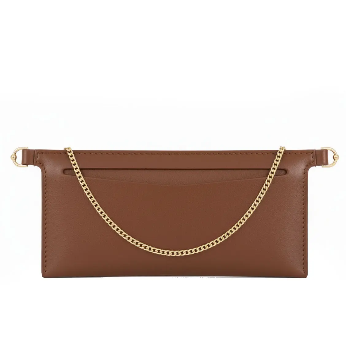 Brown Wallet Insert with Chain
