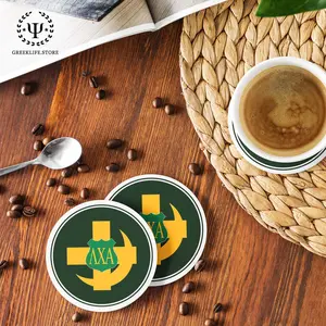 Lambda Chi Alpha Beverage coaster round (Set of 4)
