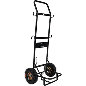 Dolly Hand Cart for Portable Tankless Water Heaters, Mobile Hot Water Washing Station, for Pet Grooming, Horse Stables, Hunting Camp & Camping