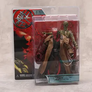 Hellboy Trench Coat Variant Mezco Toys Action Figure Model Gift Collectible Figurine