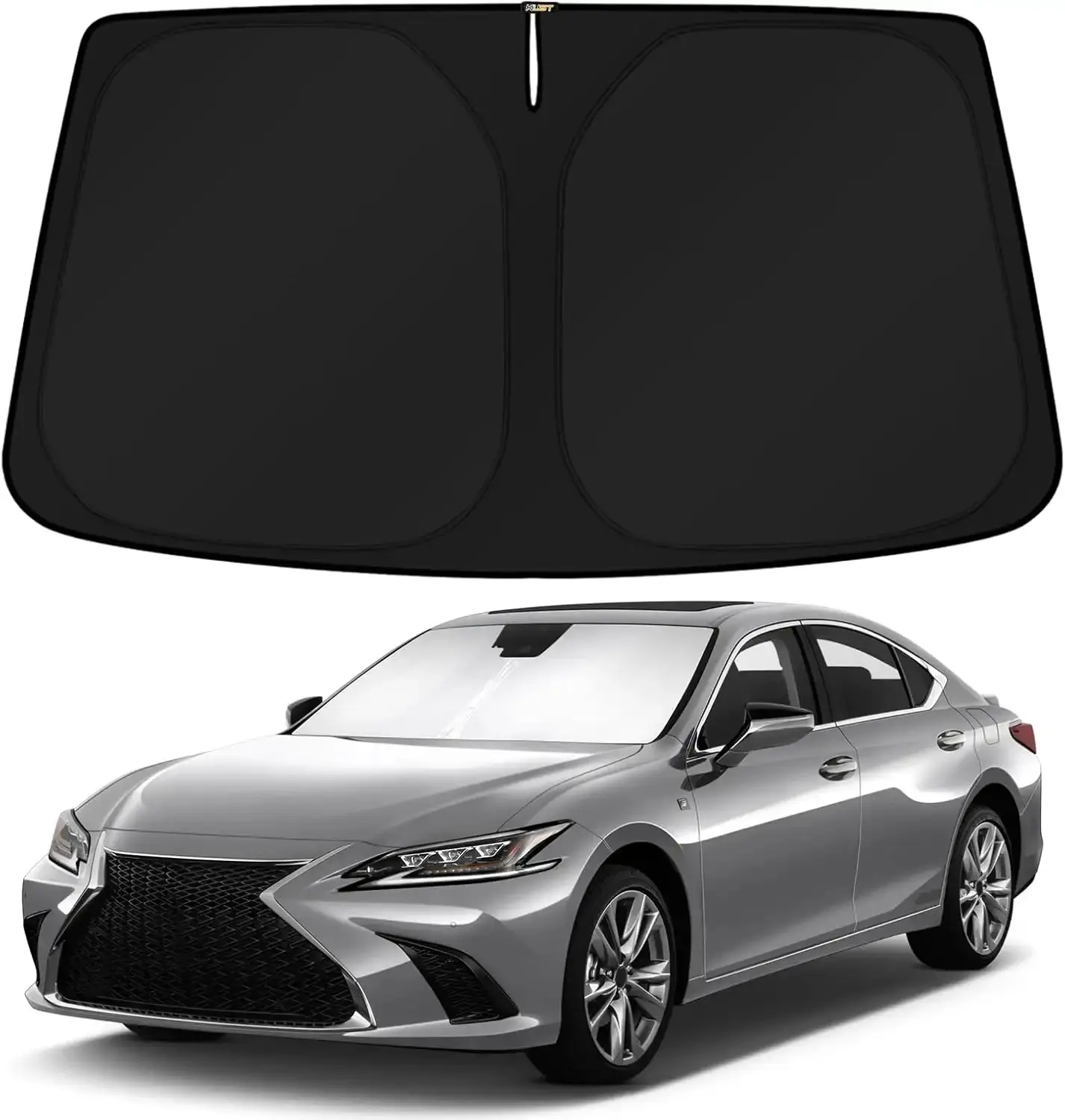 Windshield Sun Shade for Lexus ES 2019-2025 ES250 ES300h ES350, Car Accessory That Fits, UV-Blocking Front Window Foldable Protector to Keep Car Cooler, Fit, Fits 2019+, Car Sun Protection